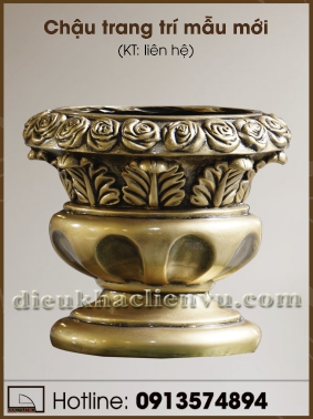 Chậu trang trí mẫu mới